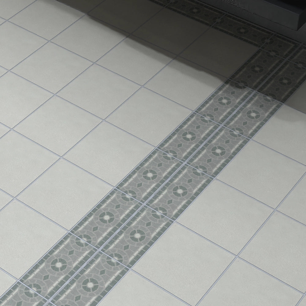 Vloertegel - Beige - 15x15cm - Decor - Mat - R87BHAL