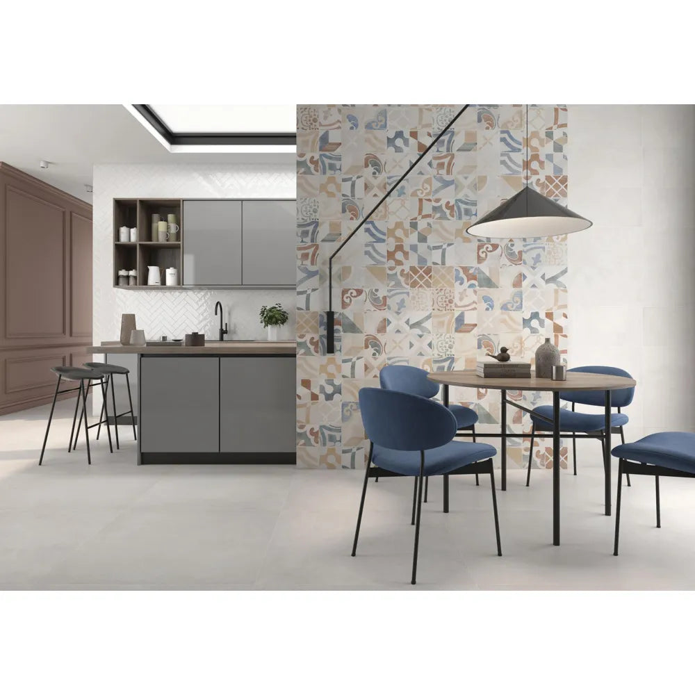 Pamesa May Fair – Blanco – Wandtegel – 6,5x20cm – Glans