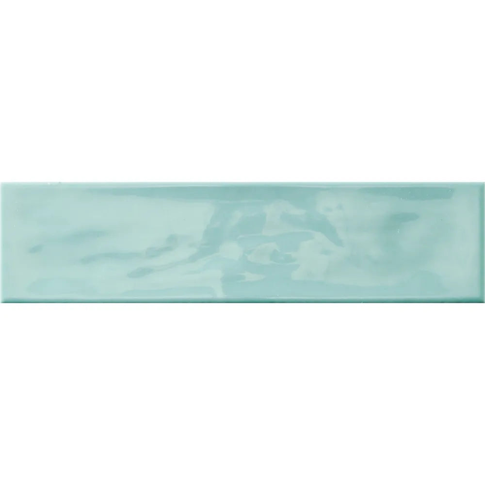 Pamesa Mayolica – Turquesa – Wandtegel – 7,5x30cm – Glans
