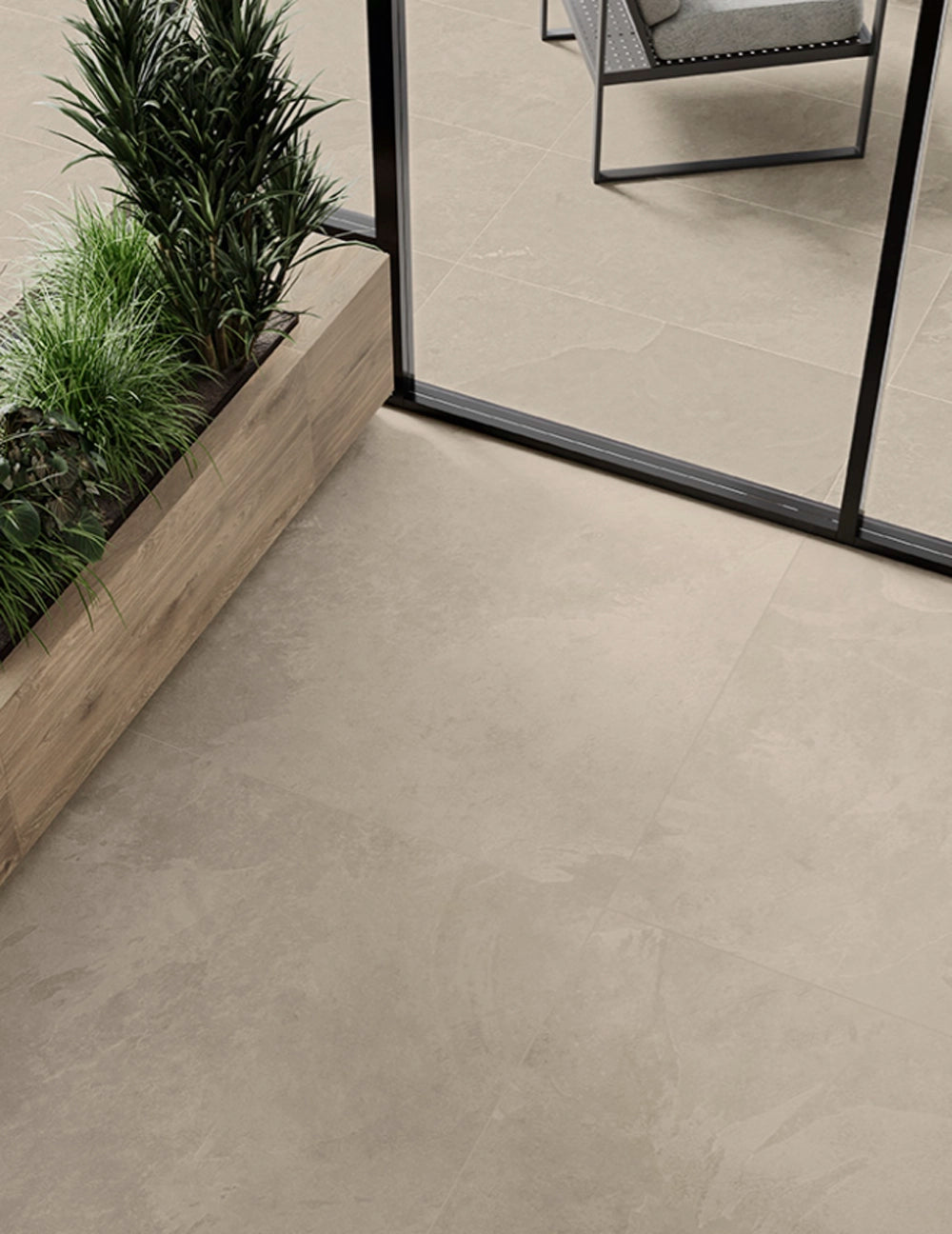 Caesar Slab2 – Ash – Vloertegel – 60x60cm – Mat – AGY9
