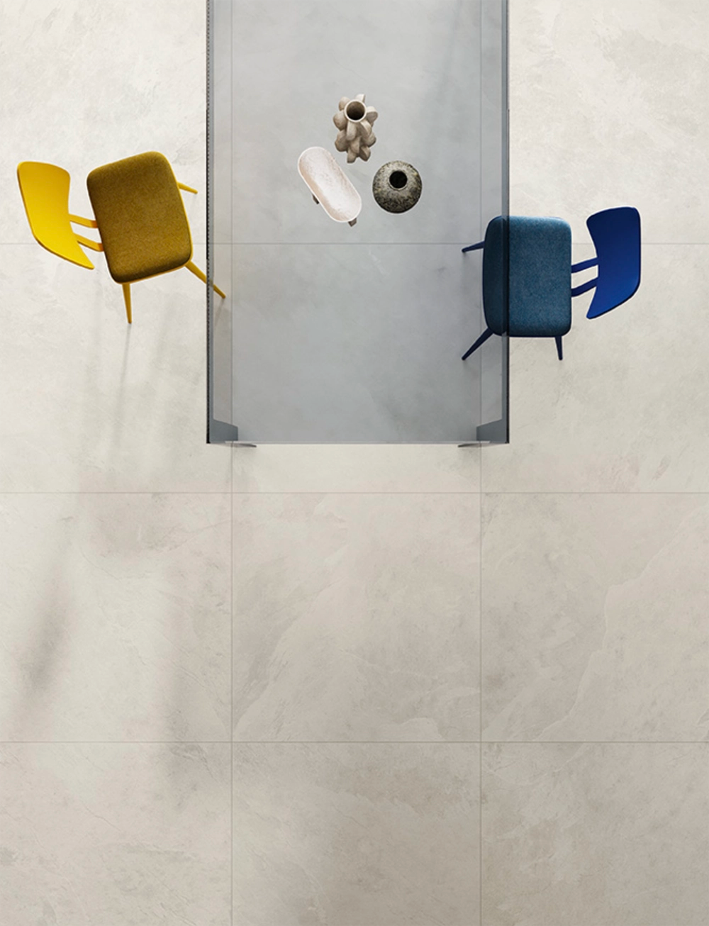 Caesar Slab2 – Ice– Vloertegel – 60x60cm – Mat – AGY6