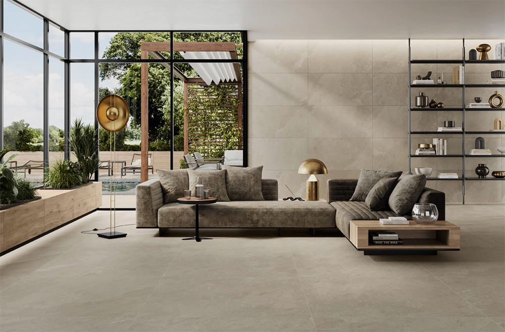 Caesar Slab2 – Ash – Vloertegel – 80x80cm – Mat – AG2D