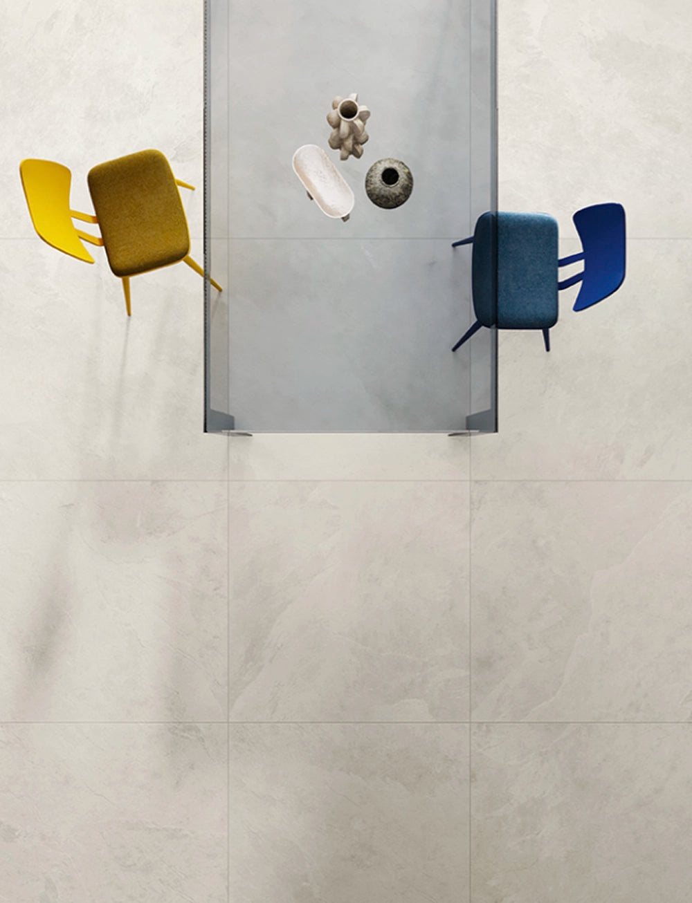 Caesar Slab2 – Ice – Vloertegel – 80x80cm – Mat – AG2C