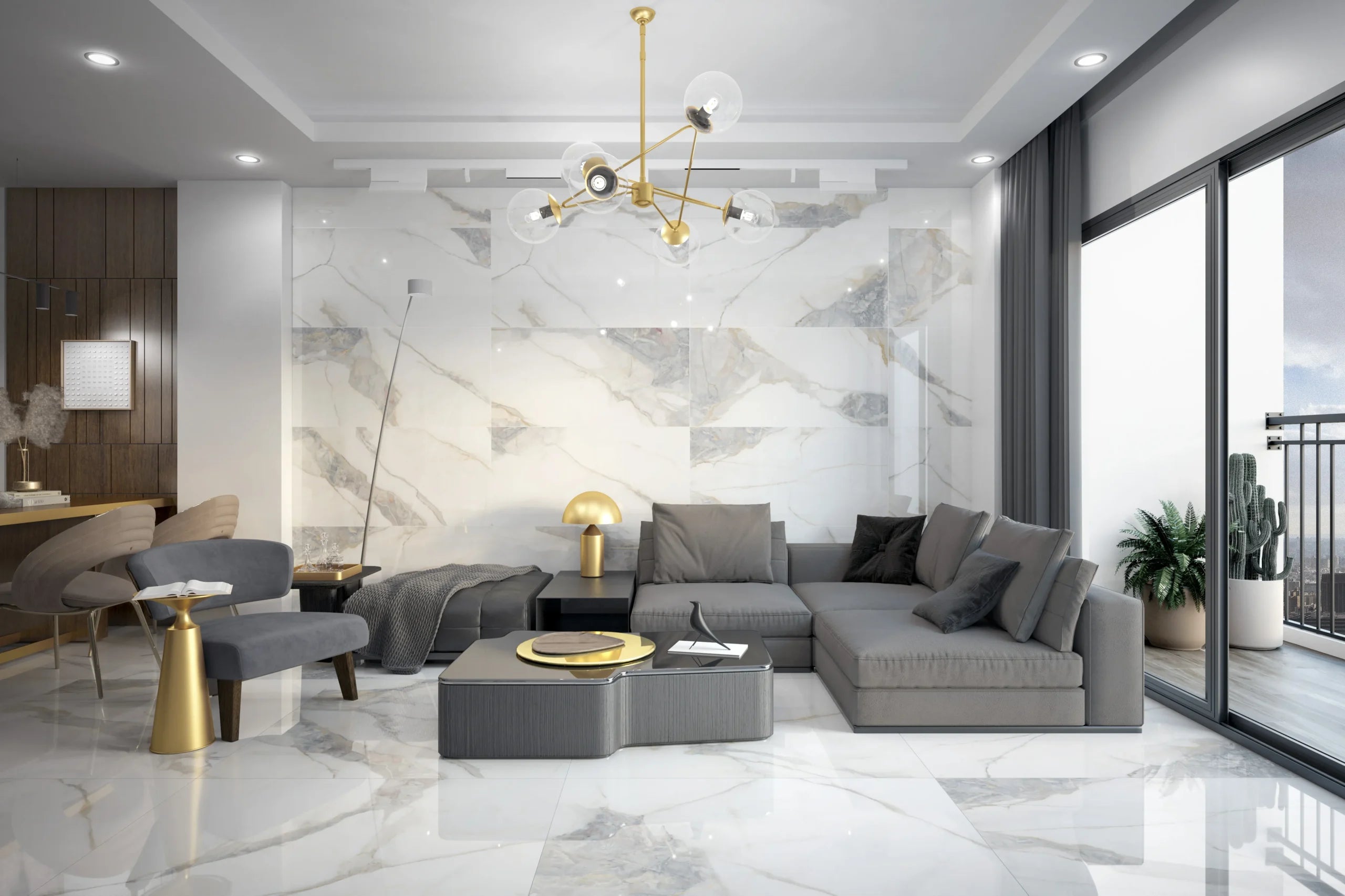 Pamesa Pietra Di Marmi – Vloertegel – 60x120cm – Mat