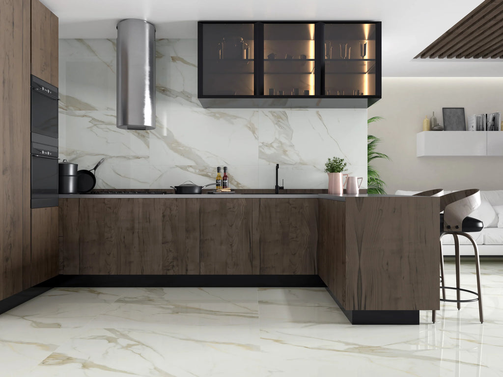 Pamesa Calacata – Gold – Vloertegel – 60x120cm – Mat