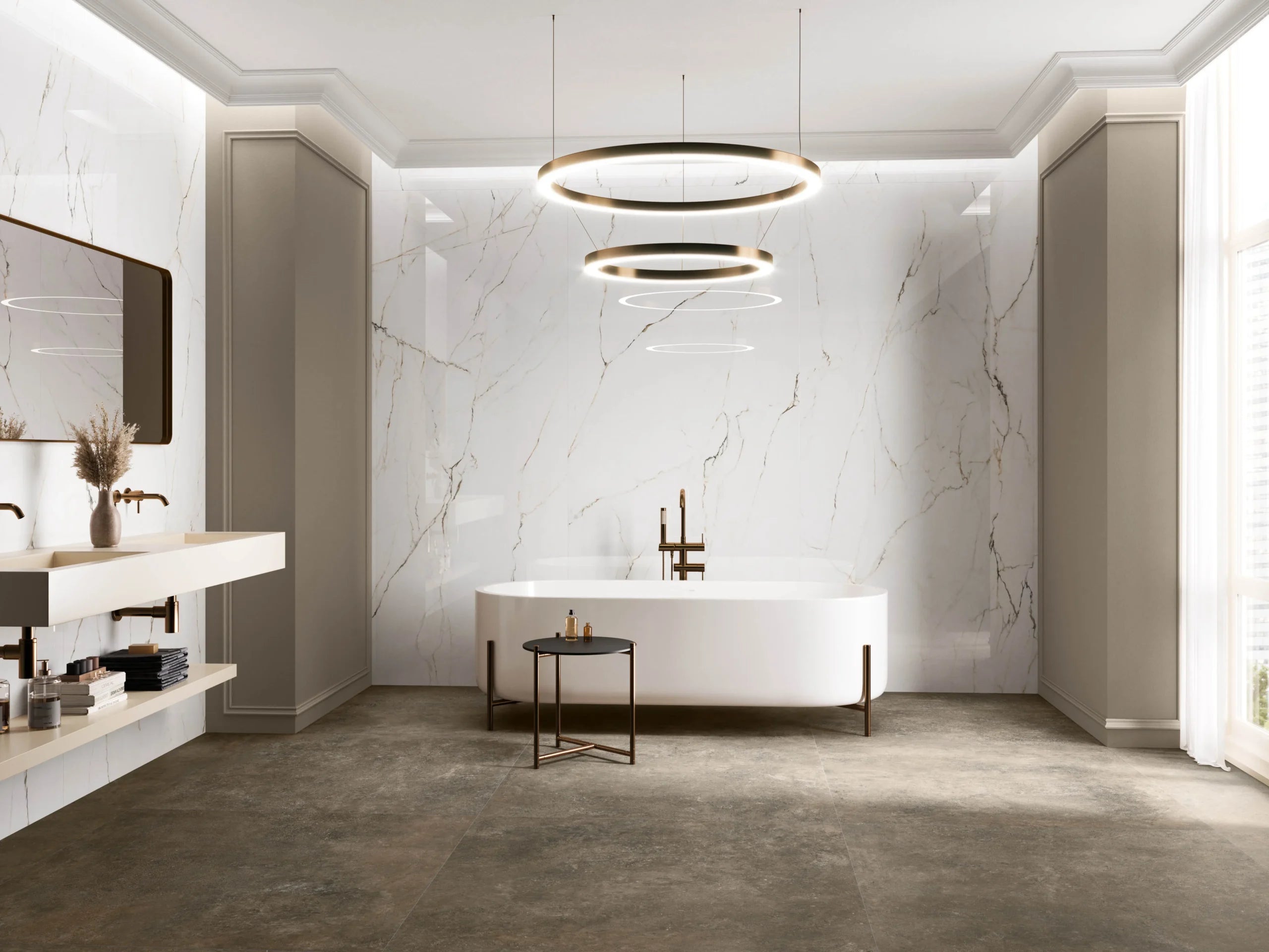 Pamesa - Torano Dorado – Vloertegel – 120x280cm – Mat