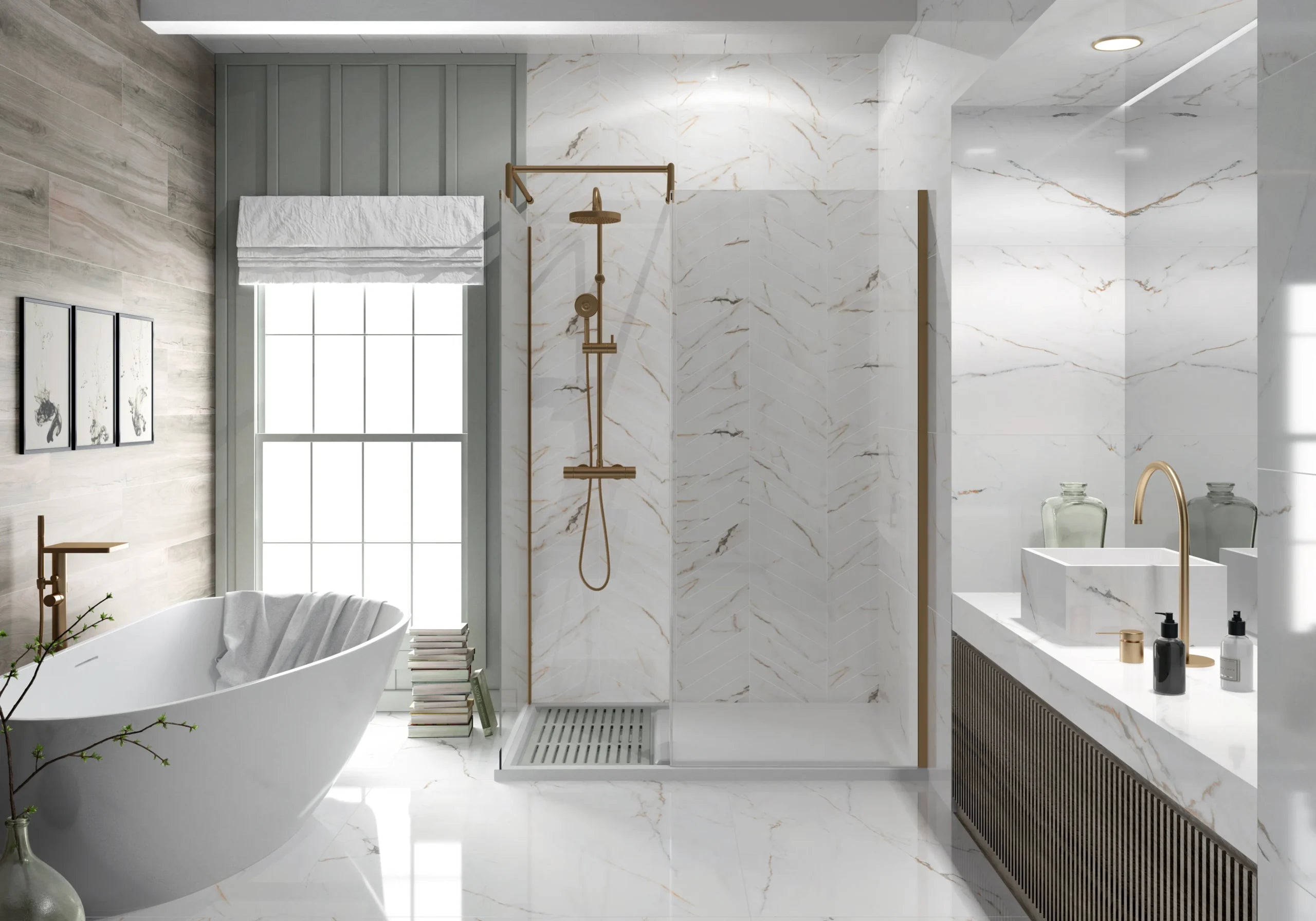 Pamesa - Torano Dorado – Vloertegel – 120x120cm – Mat