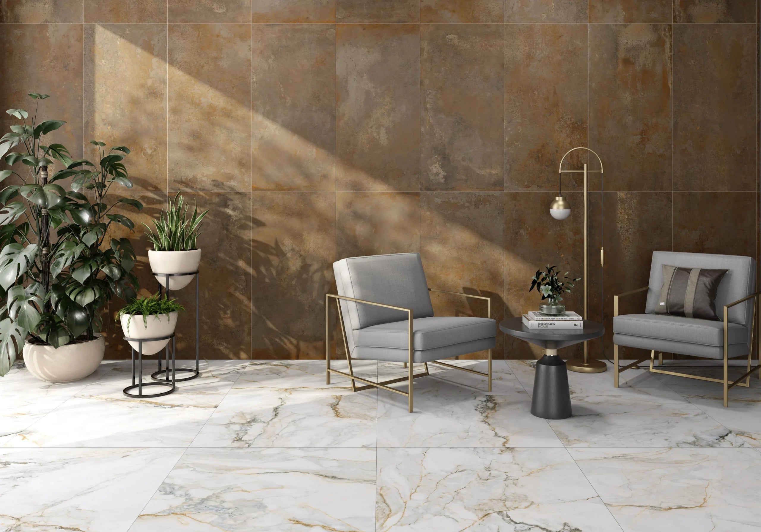 Pamesa CR Pisa – Gold – Vloertegel – 120x120cm – Mat