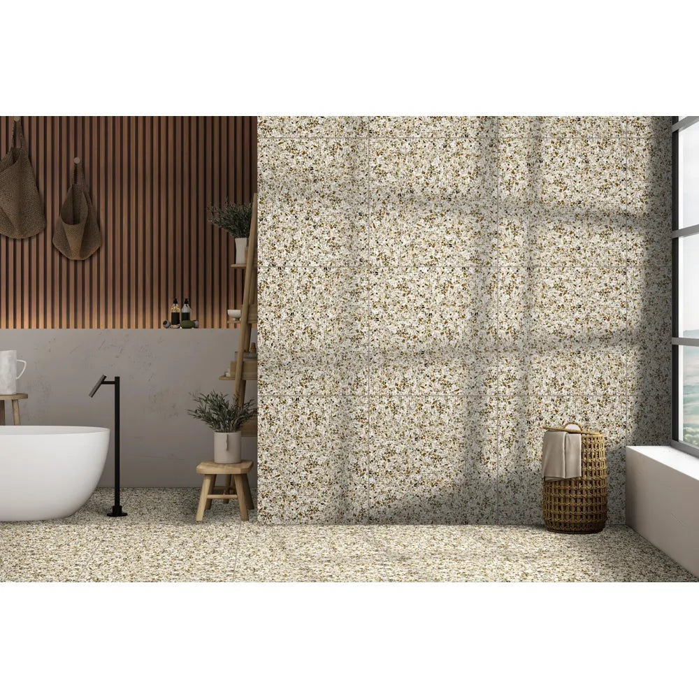 Revoir Paris Re-Bel – Cuivre – Vloertegel – 60x60cm – Terrazzo – Mat