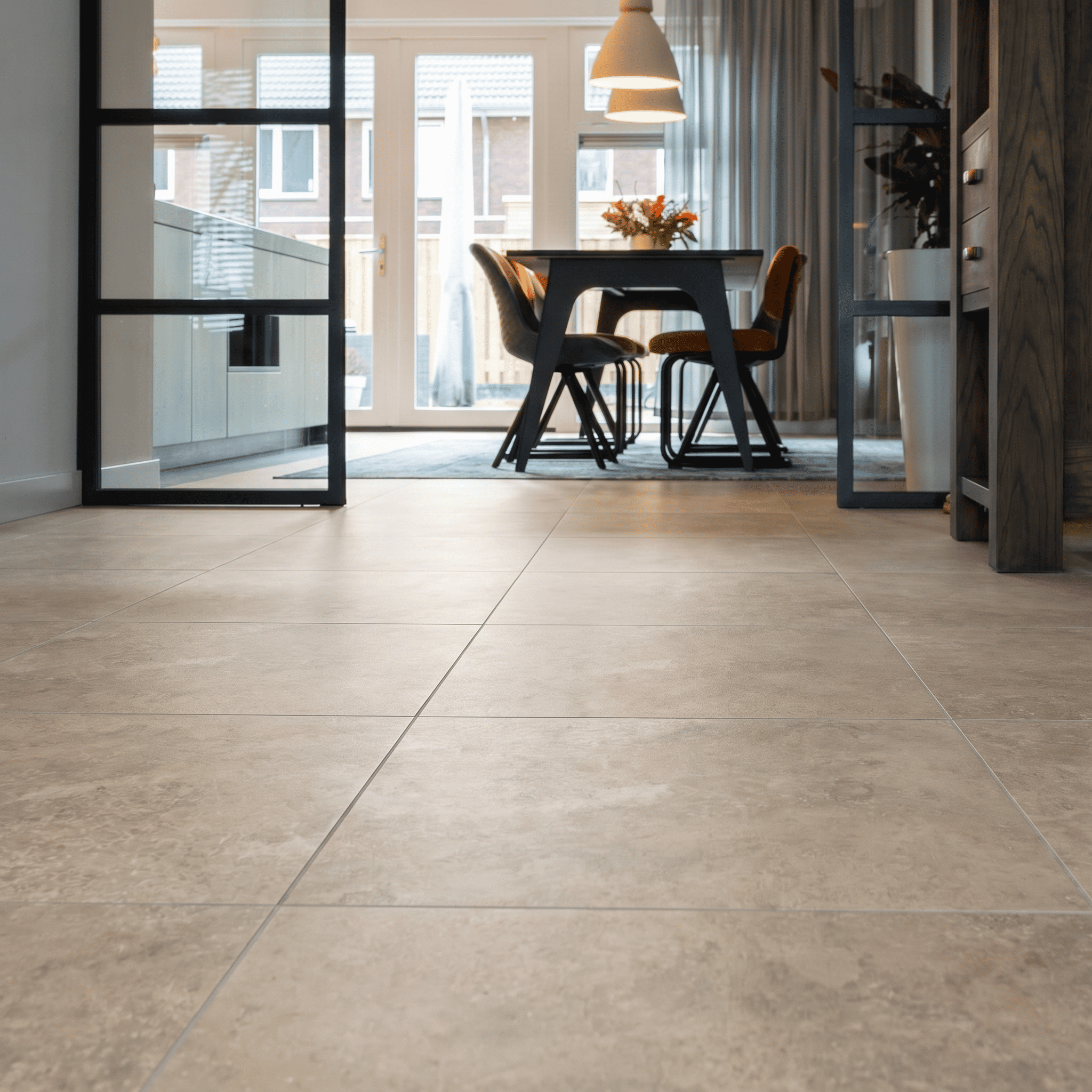 Natuursteenlook – Vloertegel – Beige – 60x60cm – Mat – C05ICCC
