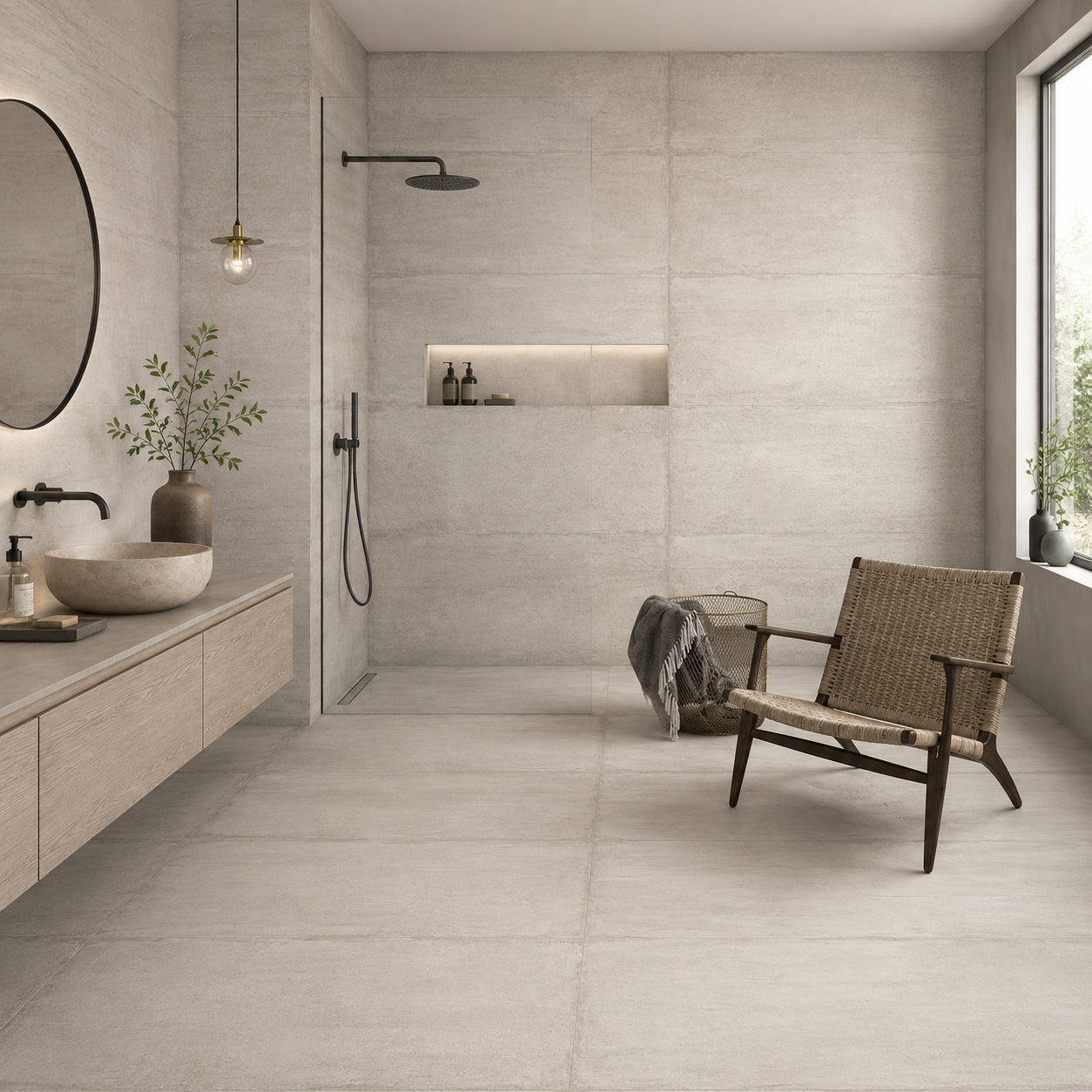 Caesar I.Mat - Ratio Pattern - Vloertegel - 60x120cm - Mat - AF55