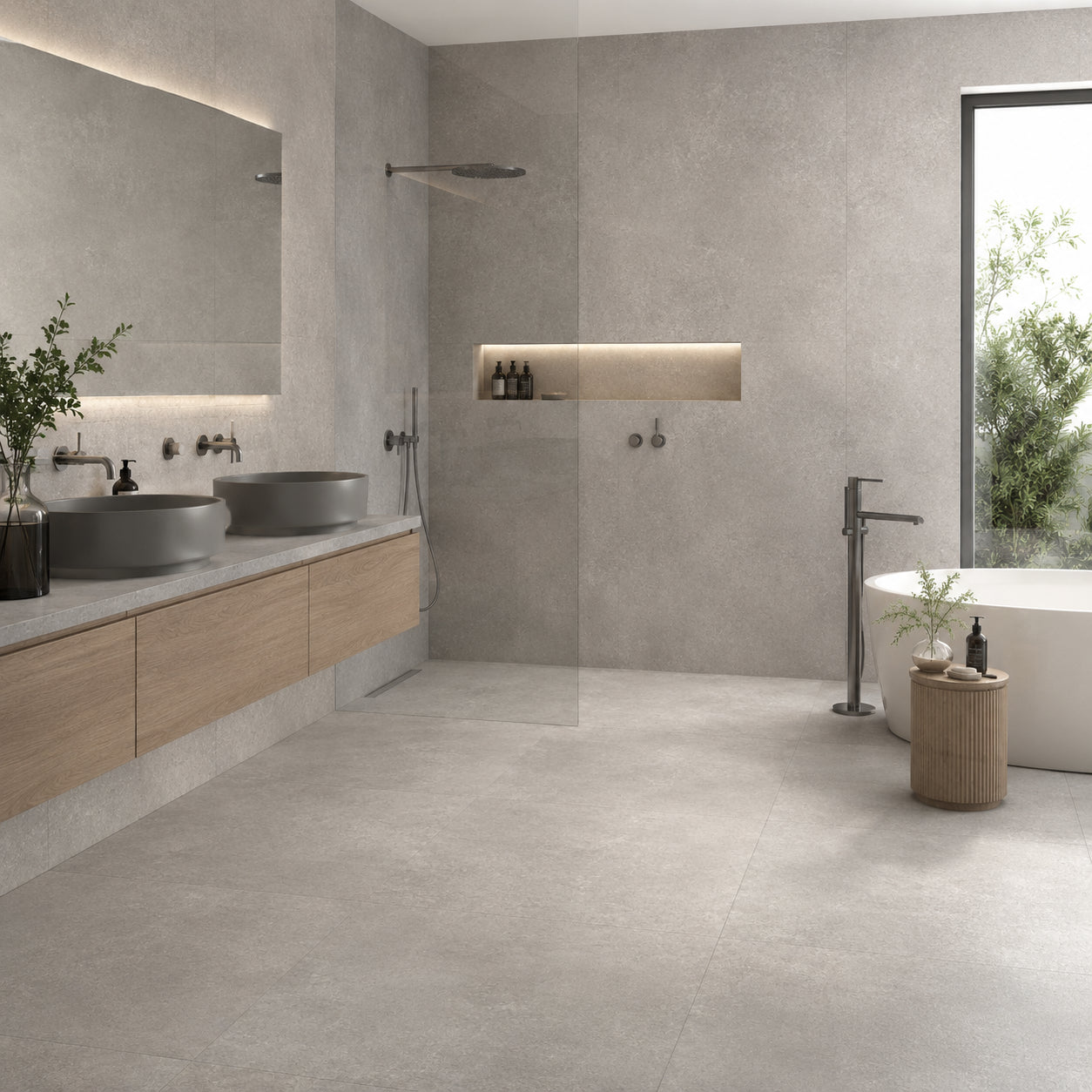 Florim Match Up - Earl Grey - Vloertegel - 60x120cm - Mat - 772331