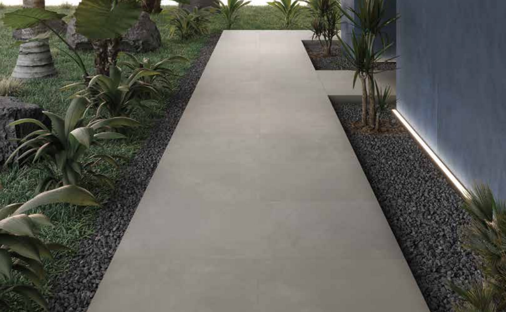 Betonlook - Tuintegels - Zand - 60x60cm - Mat - C05JOWI
