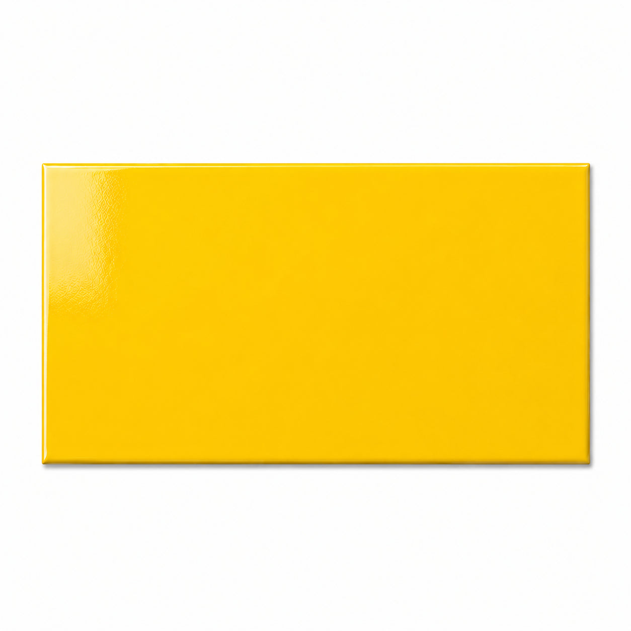 Latinia - Signal Yellow – Wandtegel – 15x30cm – Glanzend – RAL1023