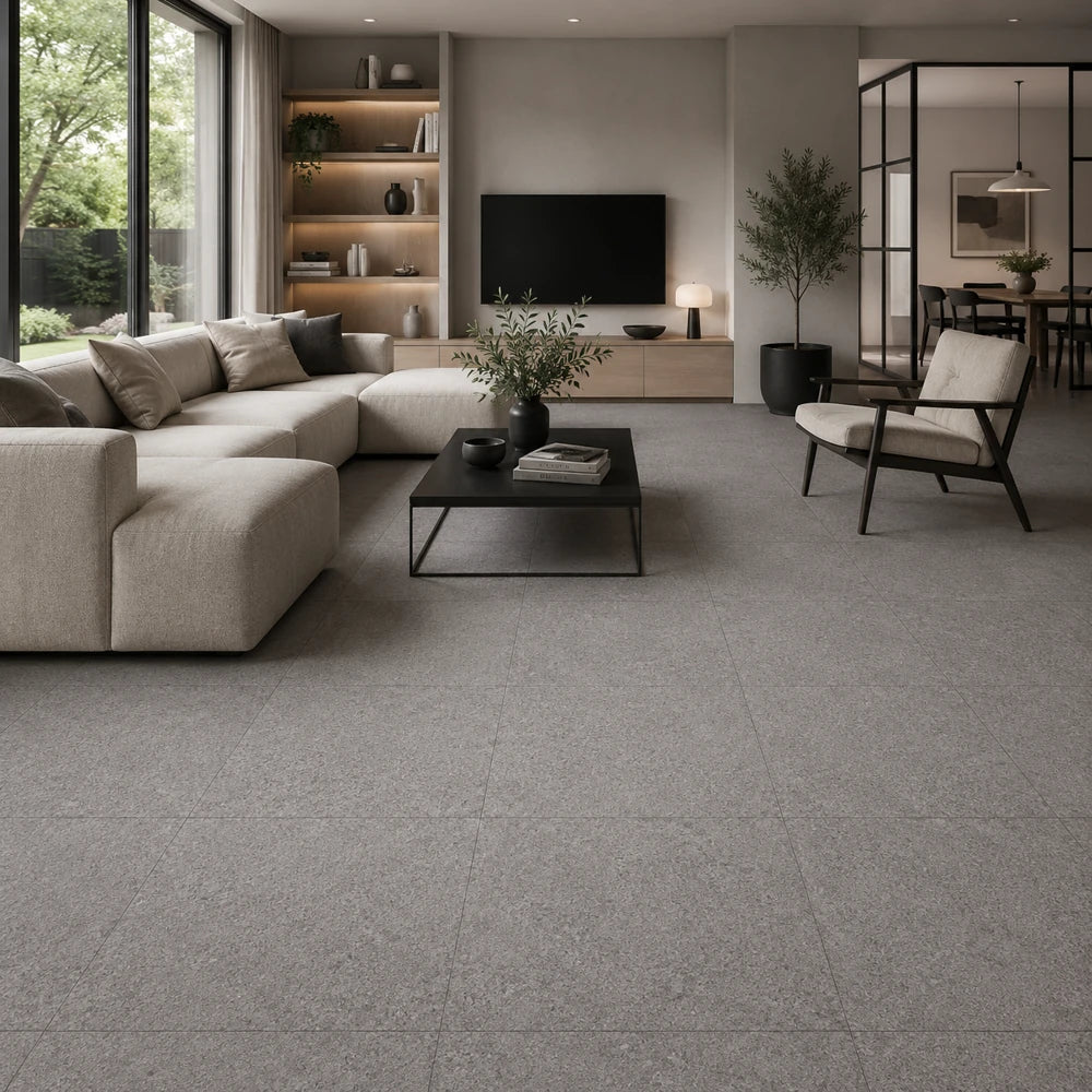Mosa Core Collection - Warmgrijs - Vloertegel - 60x60cm - Mat - 4107VE