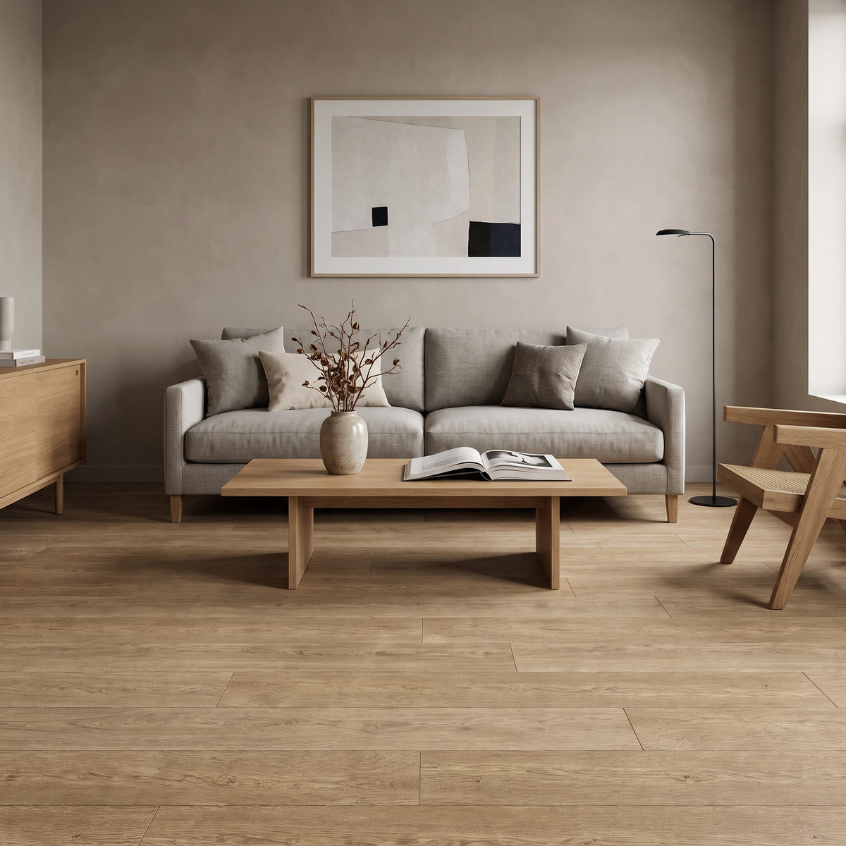 Ragno Ossimori - Beige - Vloertegel - 25x150cm - Standaard - Mat - R9RP