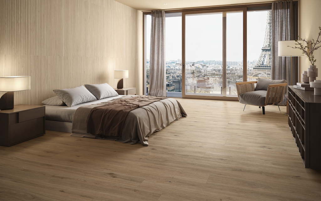 Houtlook - Vloertegel - Beige/Creme - 29.5x180cm - Mat - R86SWHO