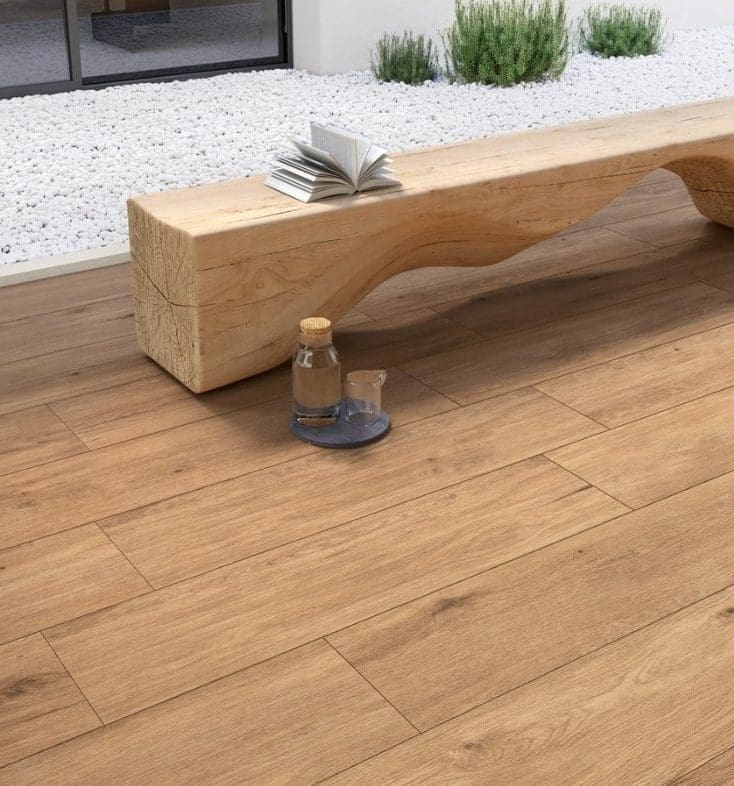 Houtlook - Tuintegels - Beige - 30x120cm - Mat - C05COJO