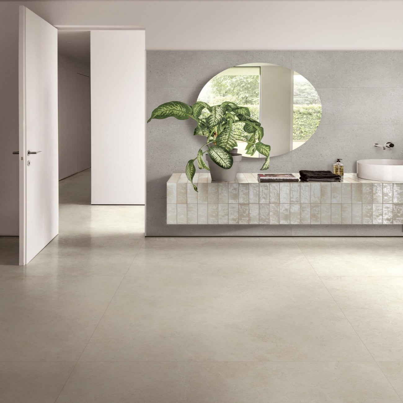 Natuursteenlook - Vloertegel - 120x120cm - Mat - R85ARAV