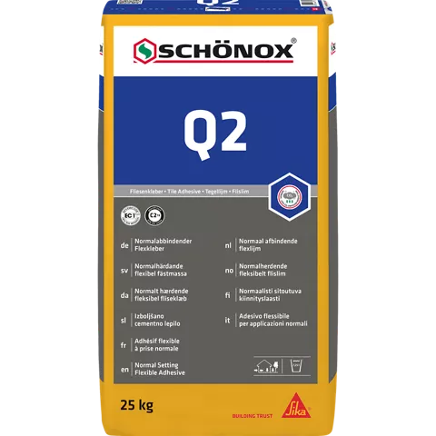 Schonox - Q2 Poederlijm - 25kg