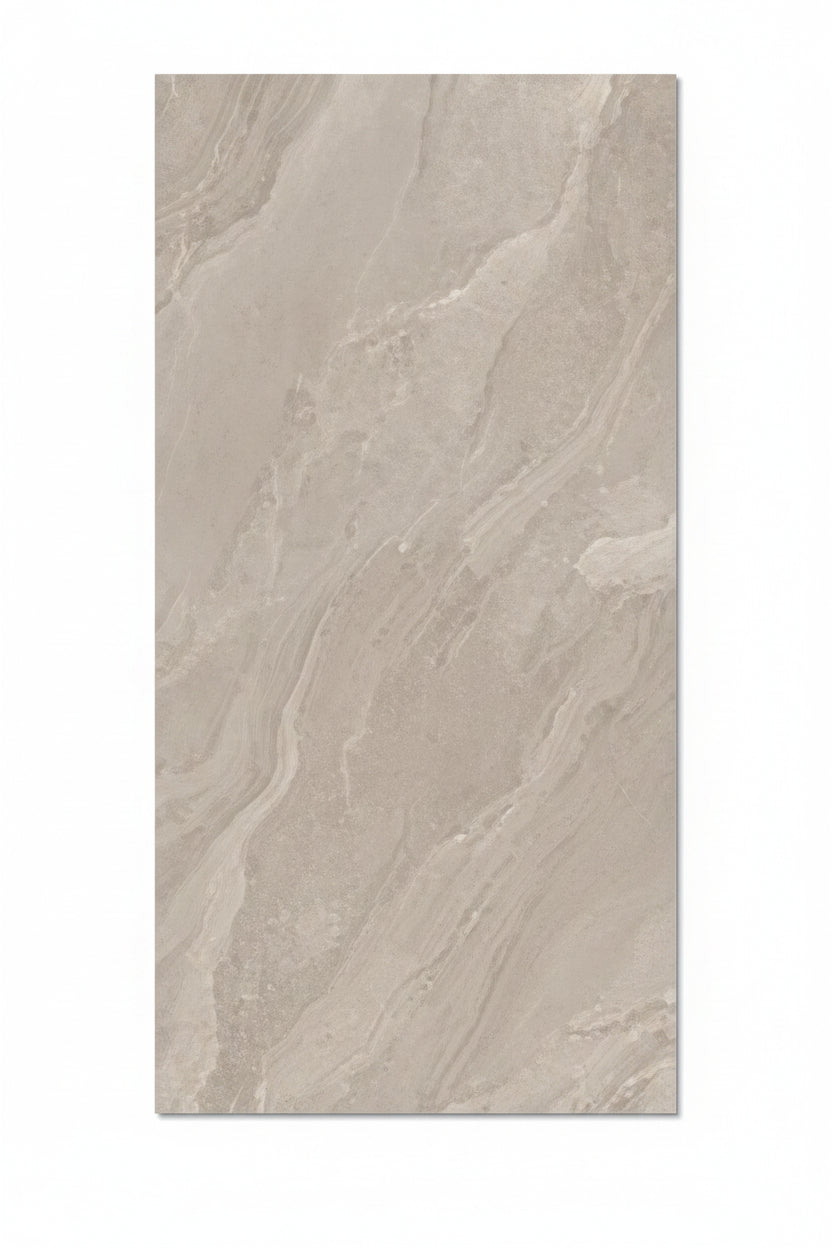 Natuursteenlook - Vloertegel - Zand - 120x280cm - Mat - F50SLSA